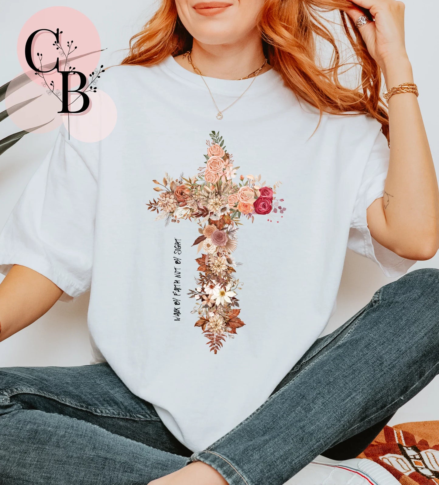 Walk By Faith Cross - Creative Butterfly