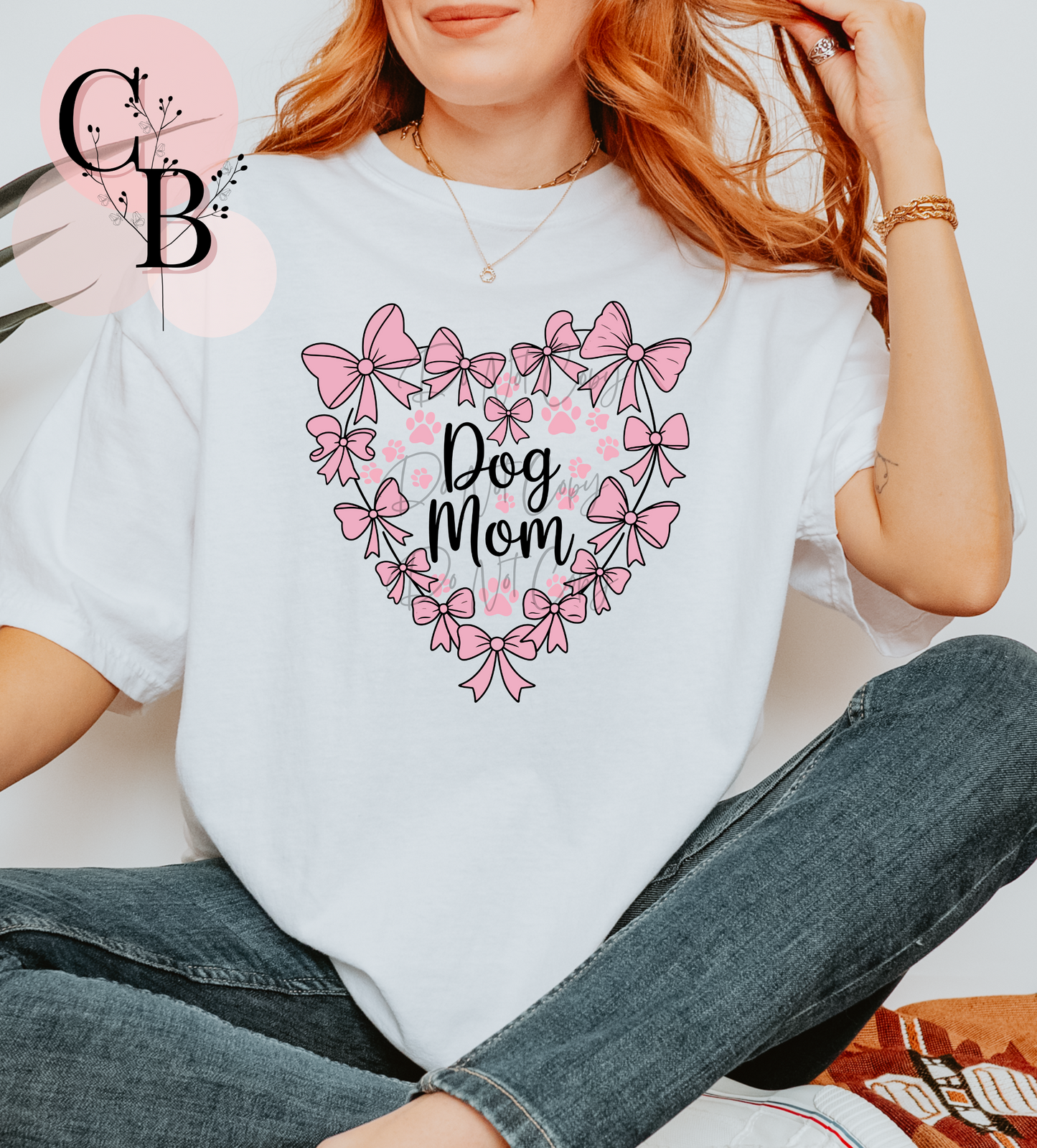 Dog Mama Heart - Creative Butterfly
