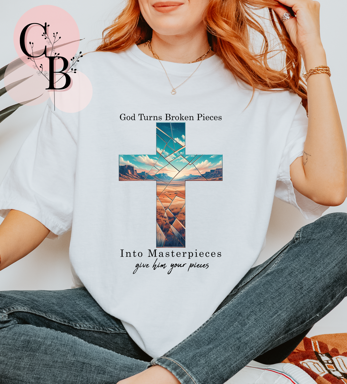 God Turns Broken Pieces - Creative Butterfly