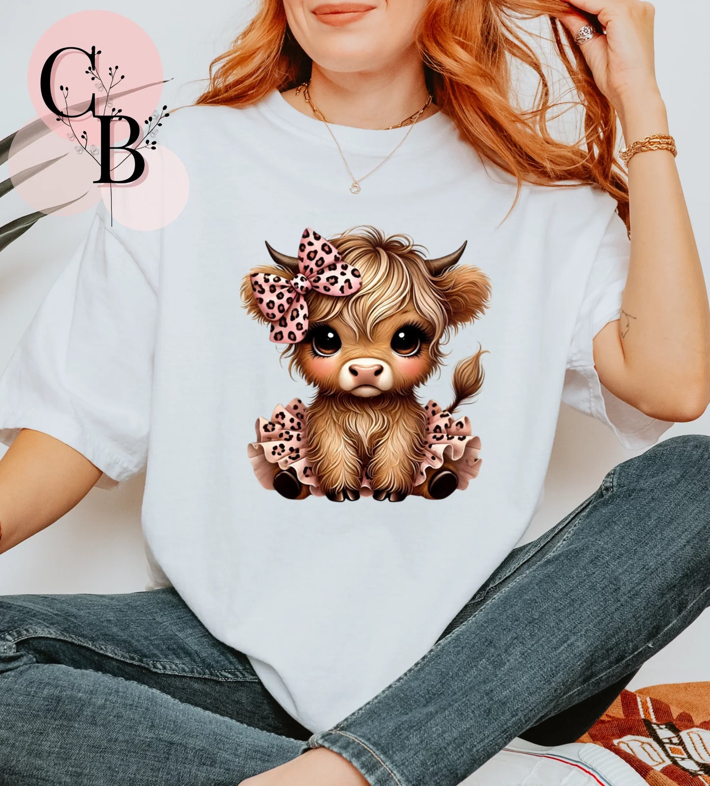 Pink Leopard Cow - Creative Butterfly