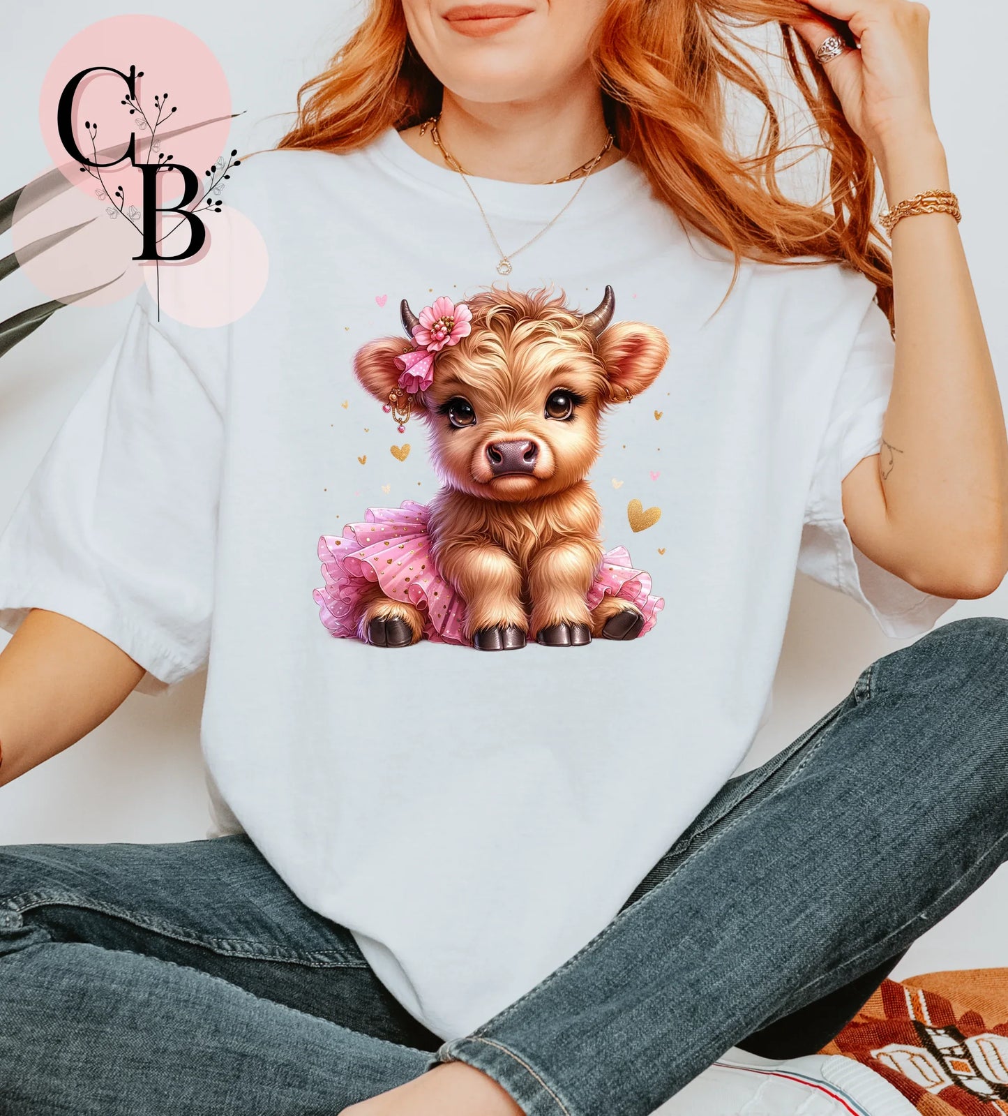 Pink Cow - Creative Butterfly