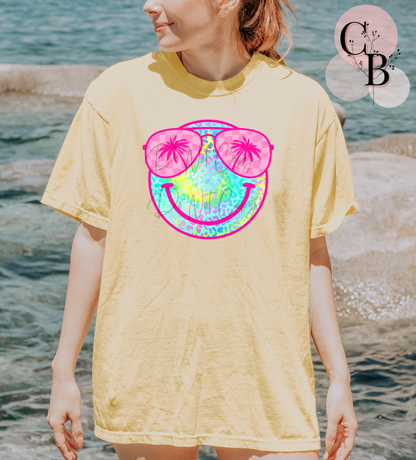 Palm Tree Smiley - Creative Butterfly