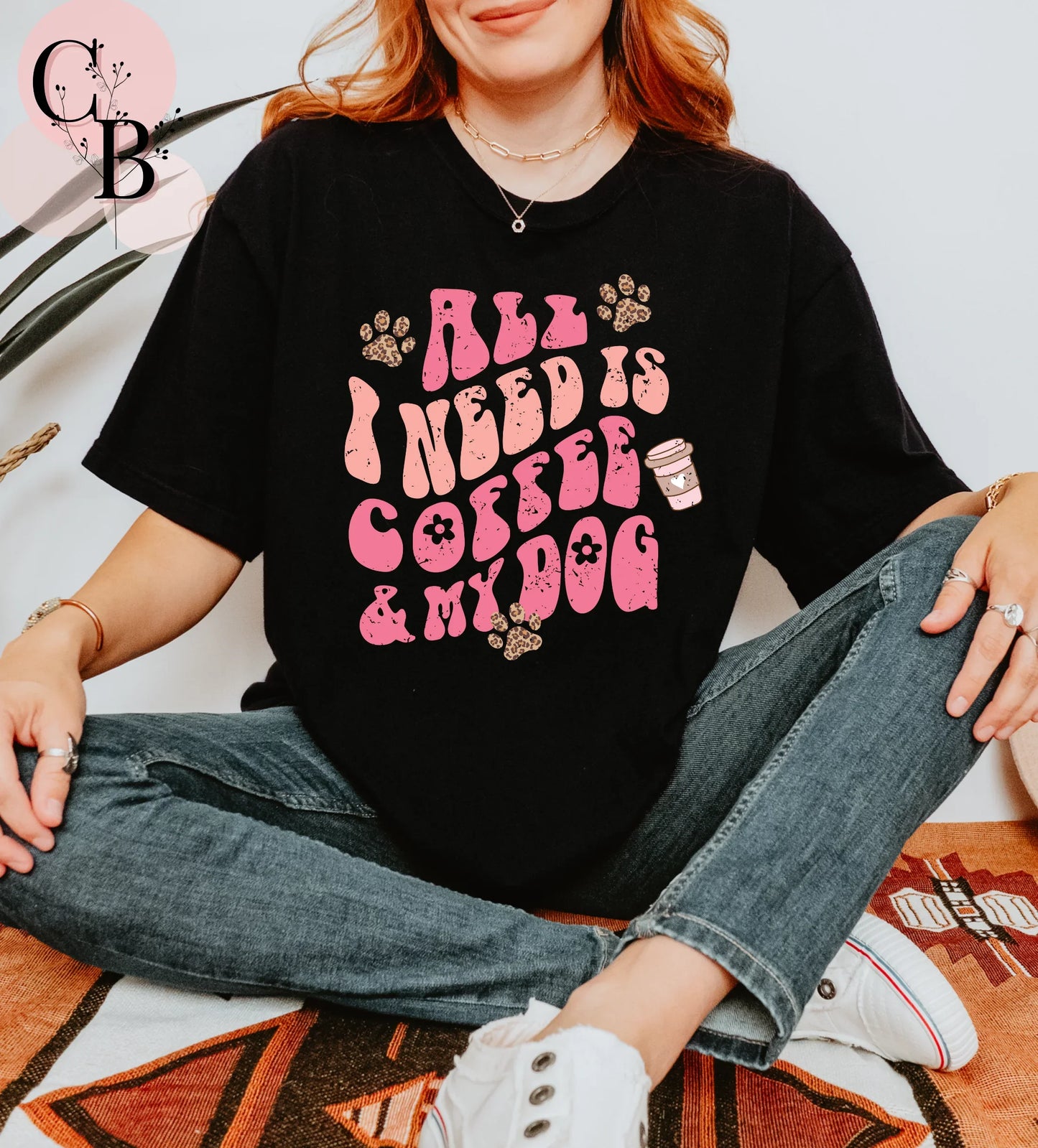 Dog and Coffee - Creative Butterfly