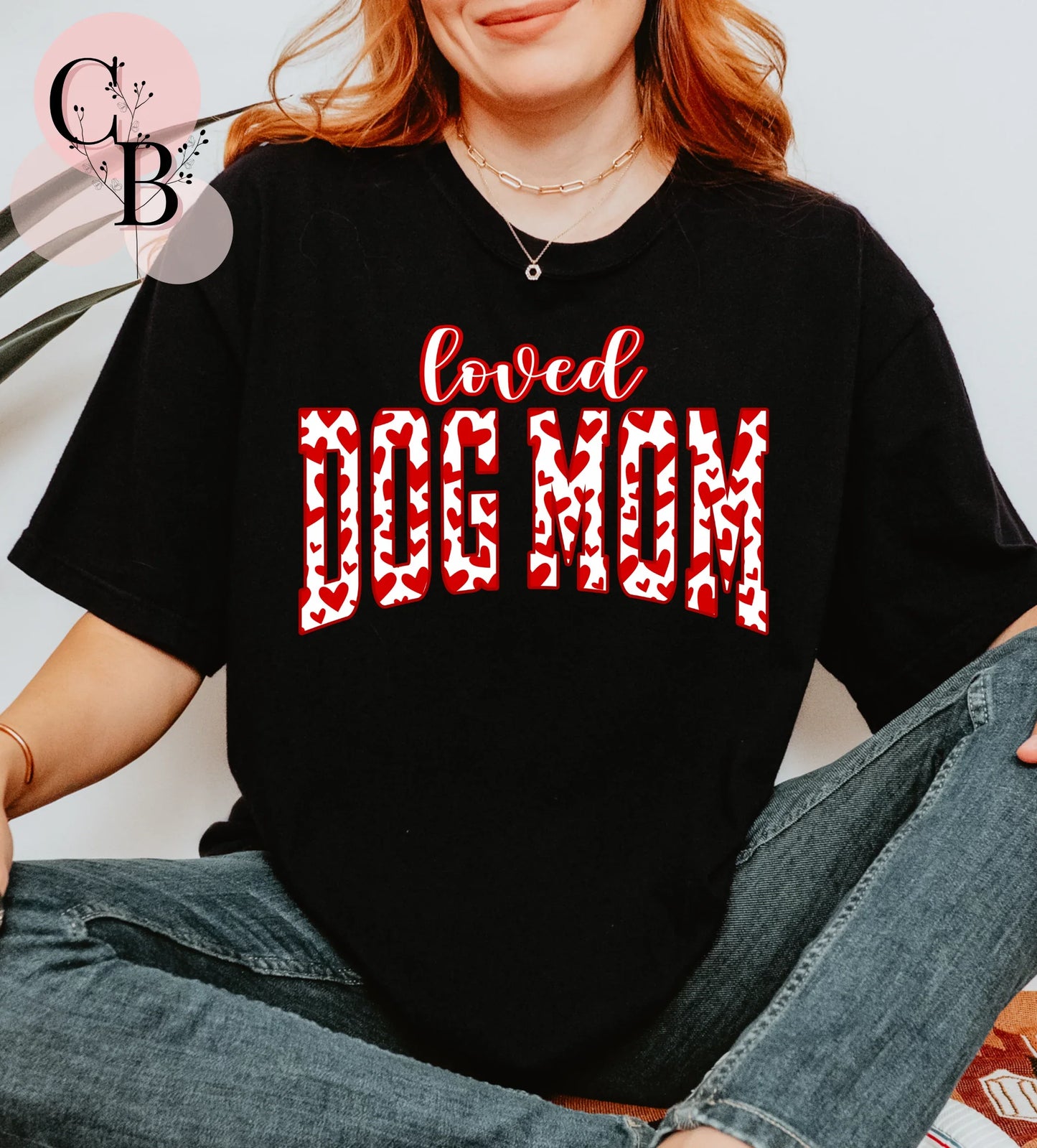 Loved Dog Mom - Creative Butterfly