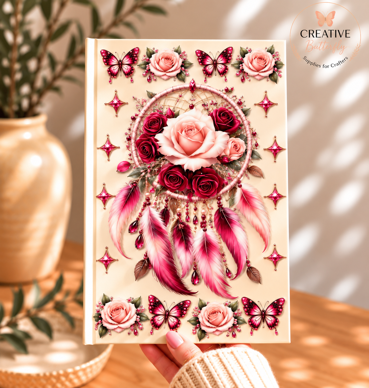 A5: Rose Dreamcatcher