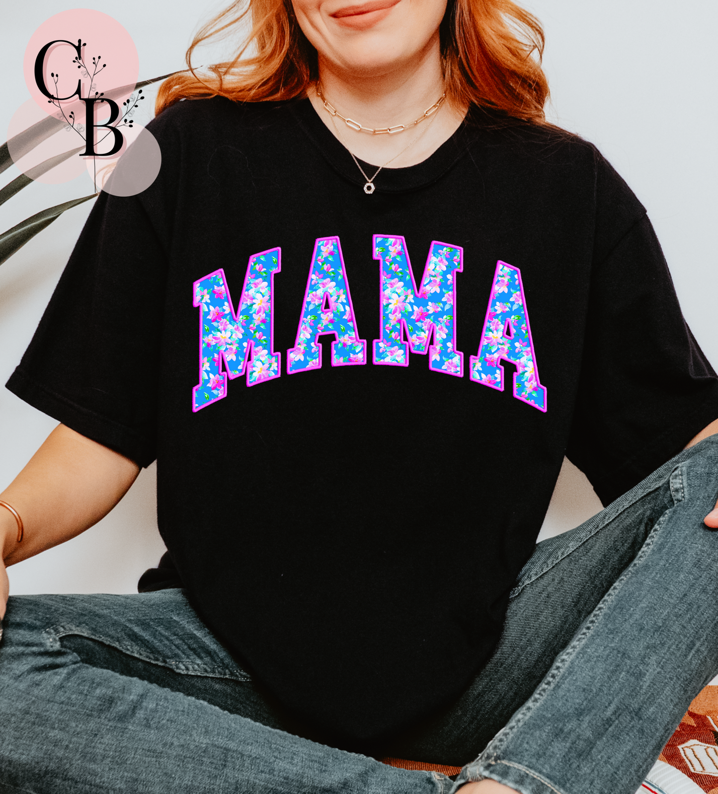Blue and Pink Mama