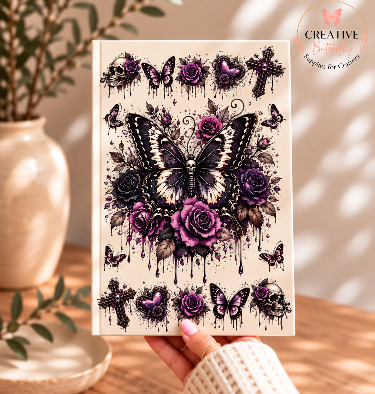 A5: Purple Butterfly