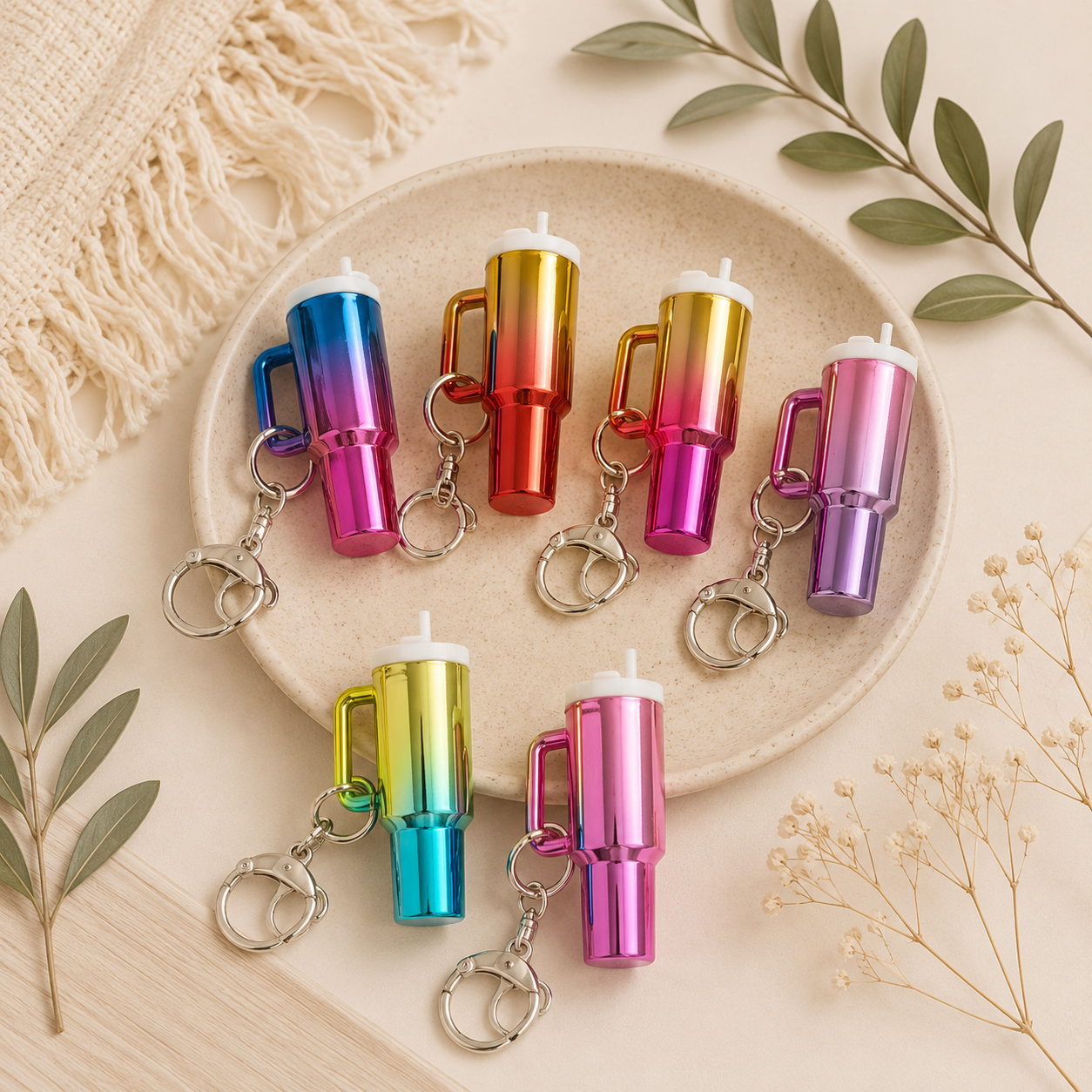 Mini Tumbler Keychain
