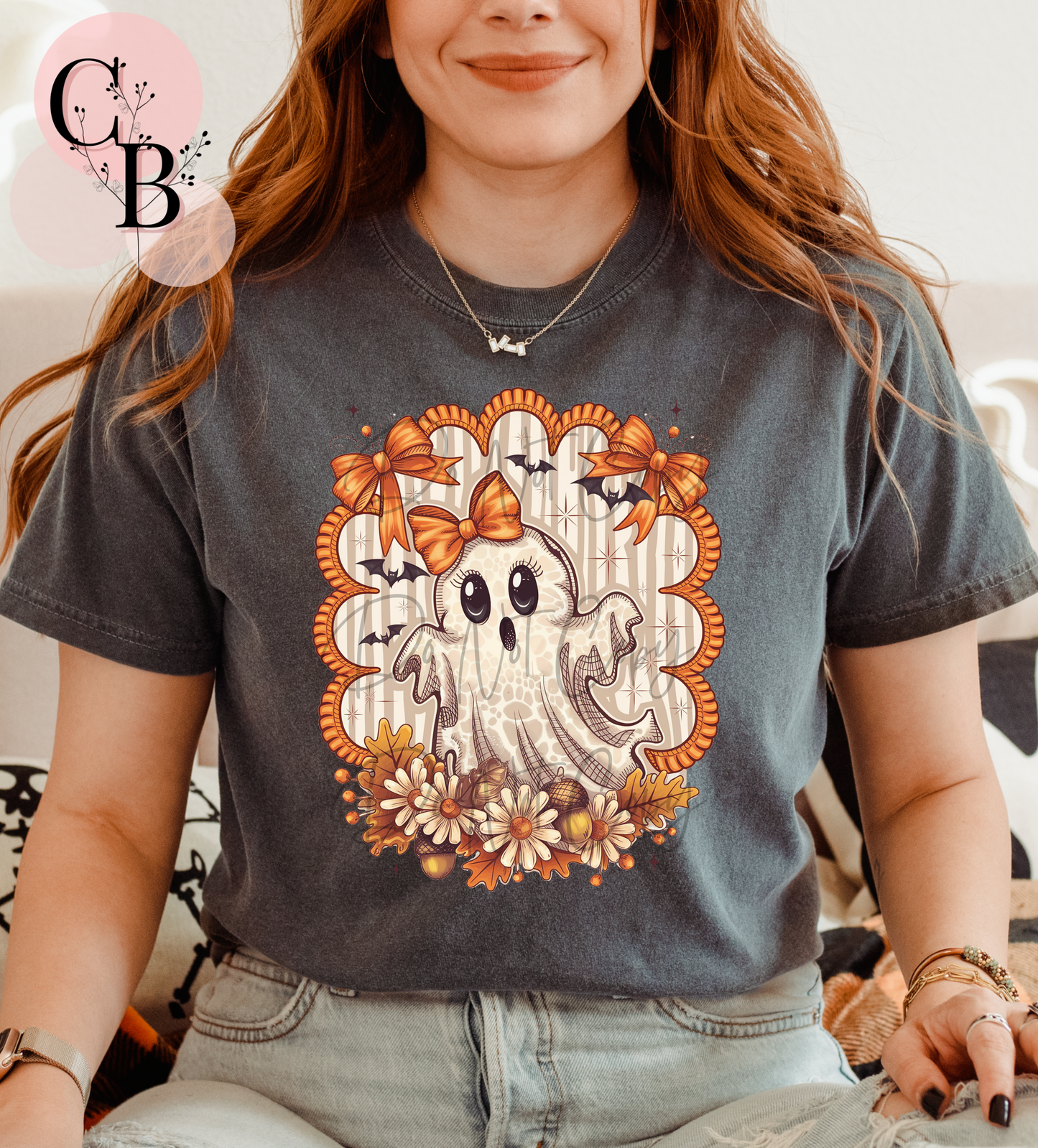Creative Butterfly Fall Ghost decoration featuring a spooky ghost figure with autumn-inspired colors and details.