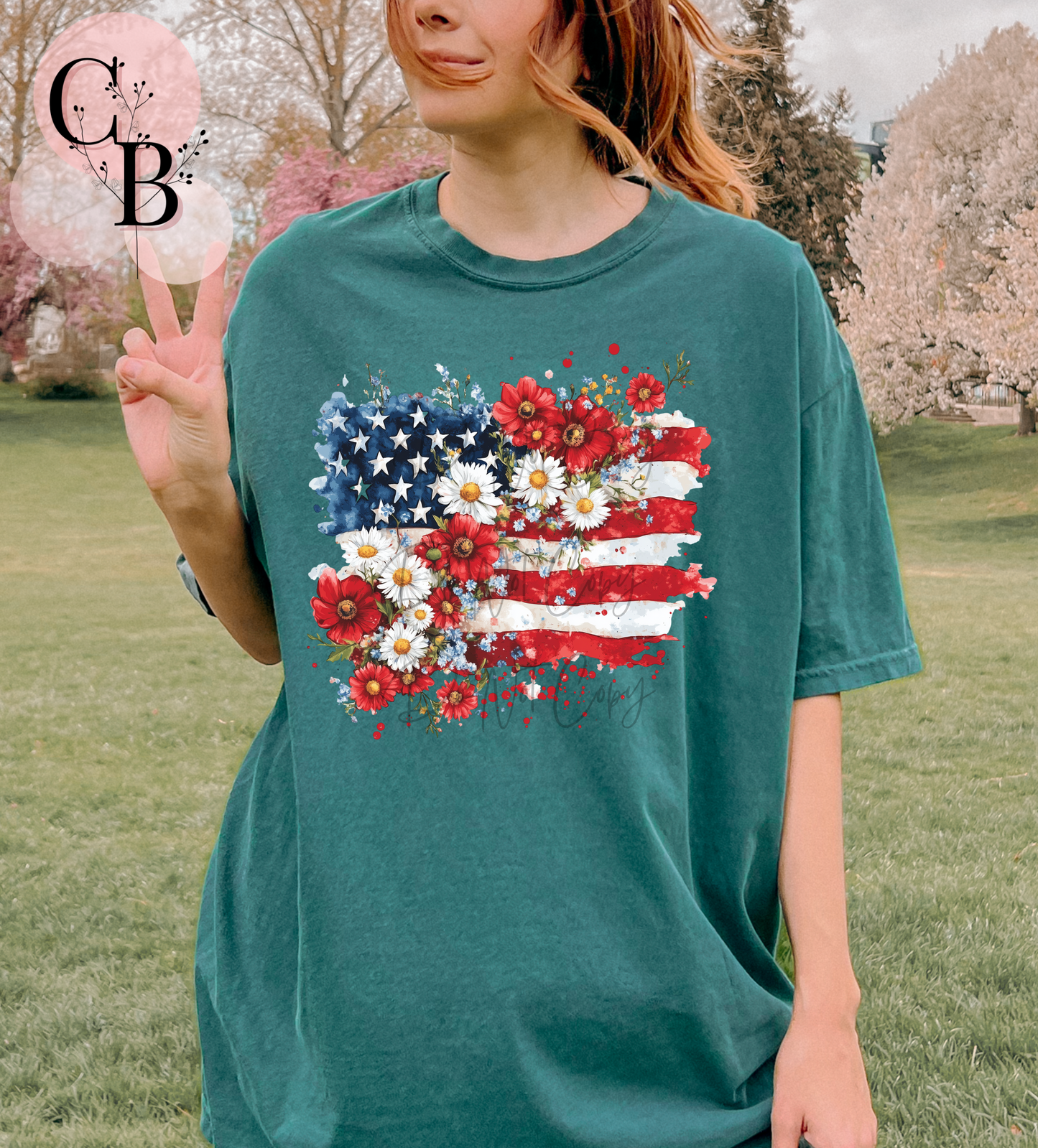 Floral Flag
