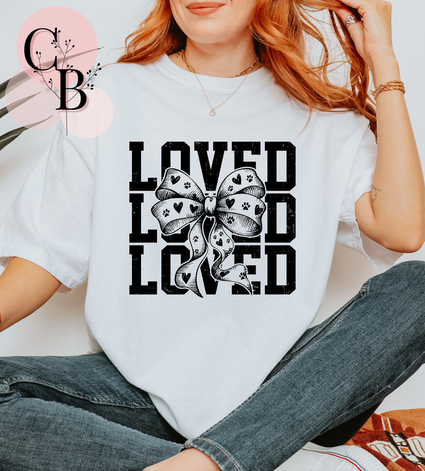 Loved Dog Bow - Creative Butterfly