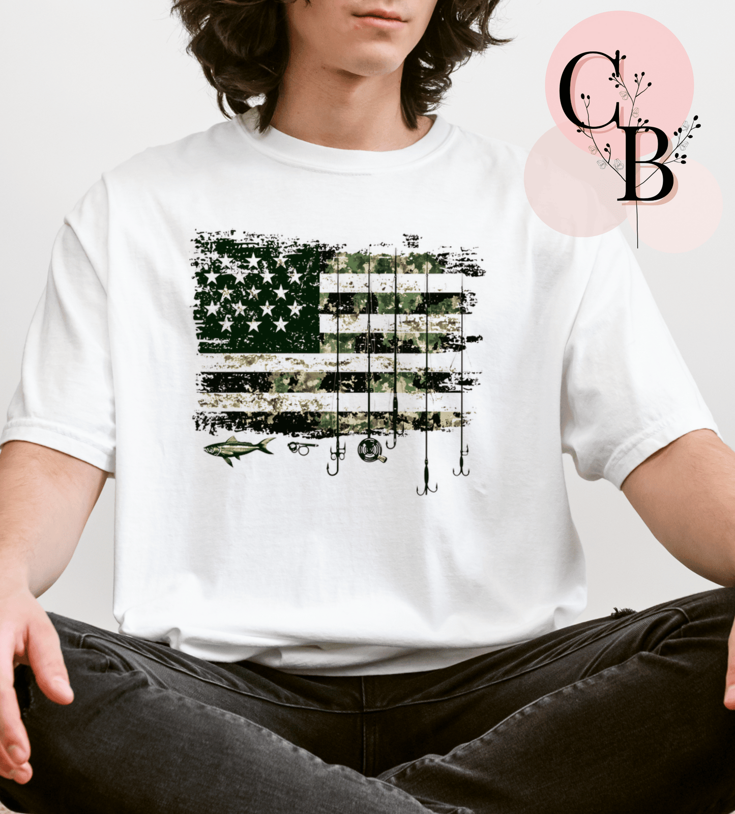 Fishing Flag - Creative Butterfly