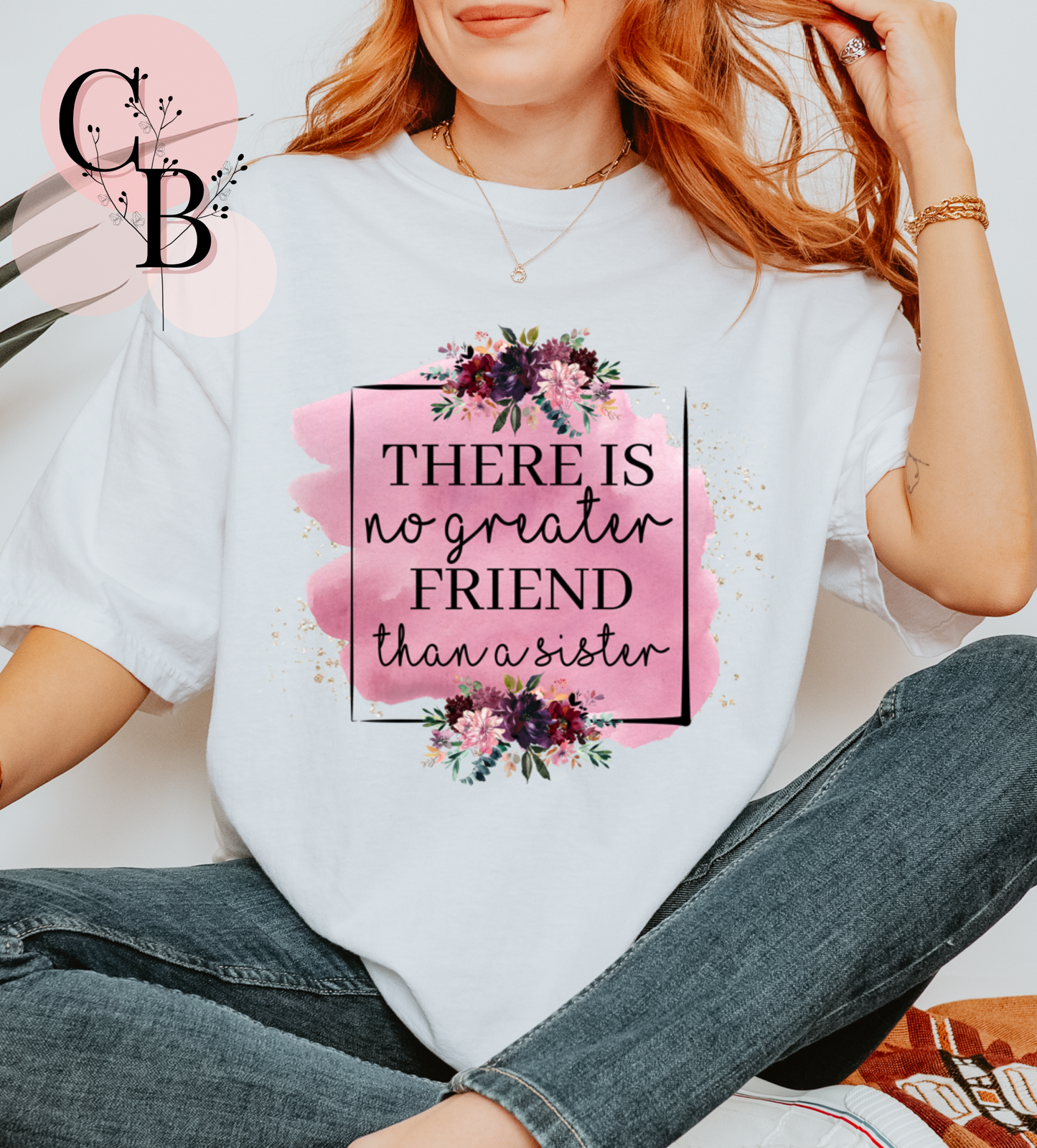 No Greater Friend Than Sister - Creative Butterfly