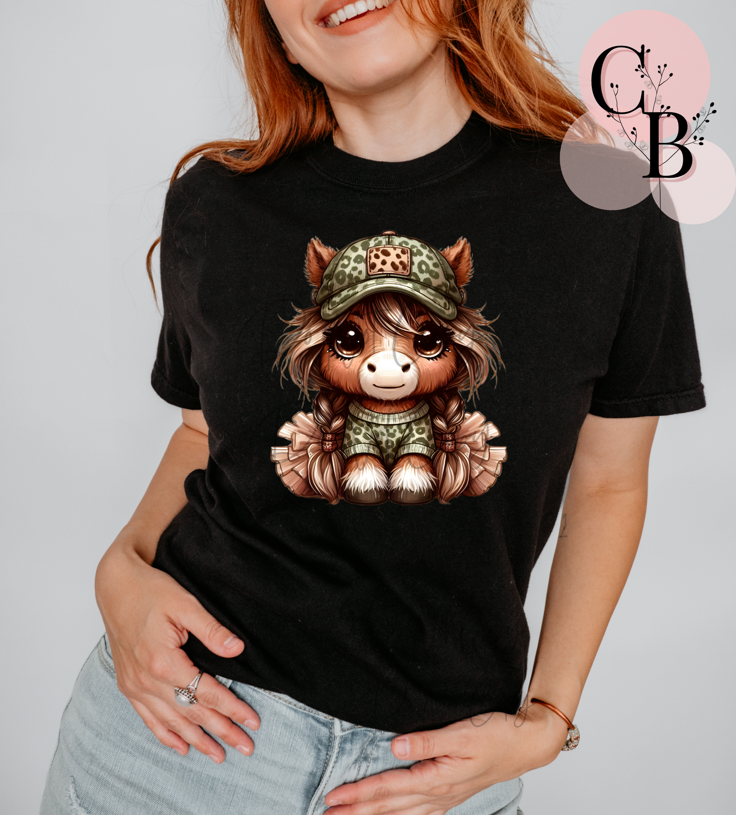 Camo Cow Girly - Creative Butterfly