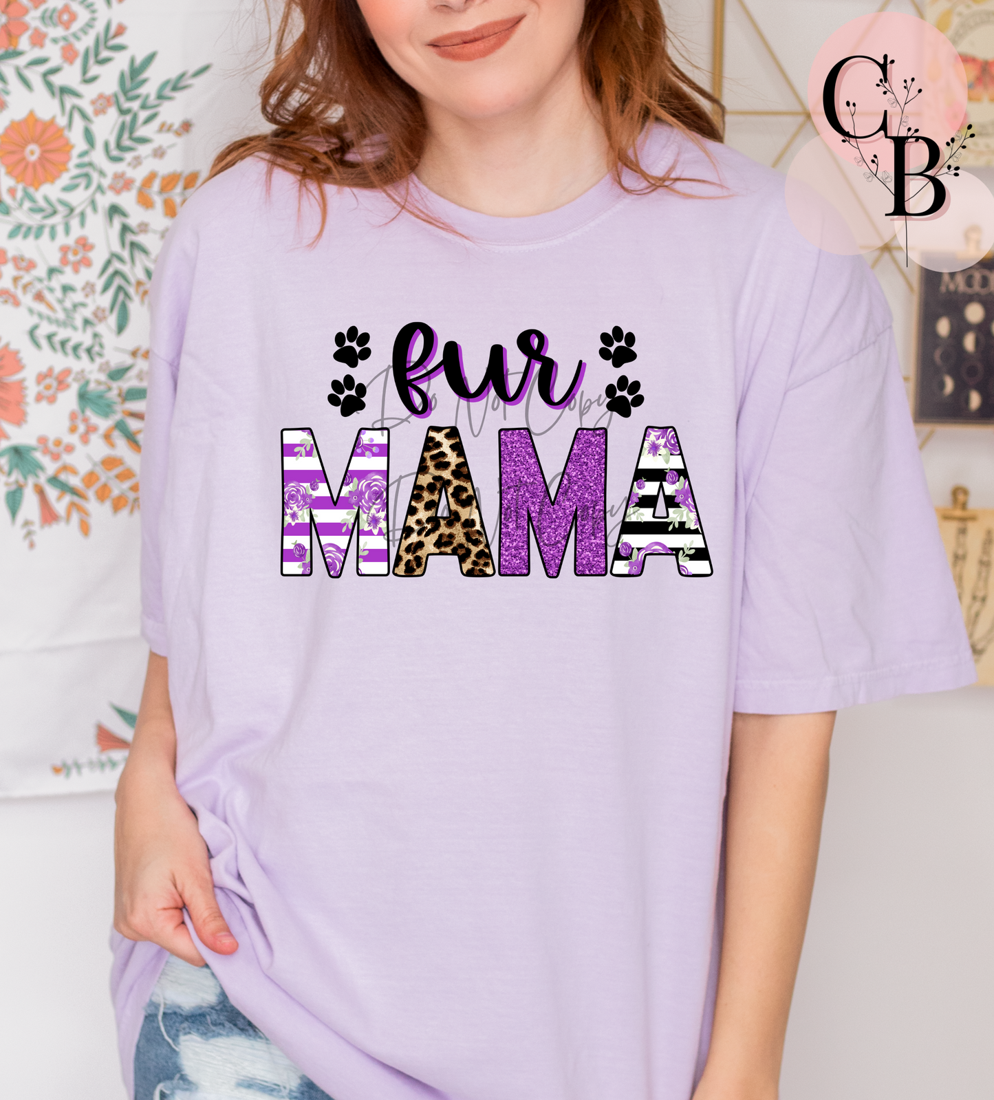 Fur Mama (Purple) - Creative Butterfly