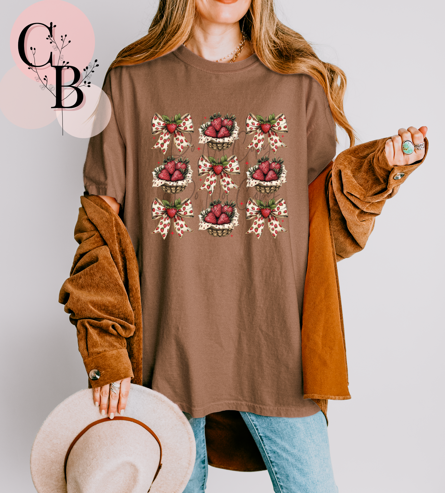 Strawberry Bow & Basket