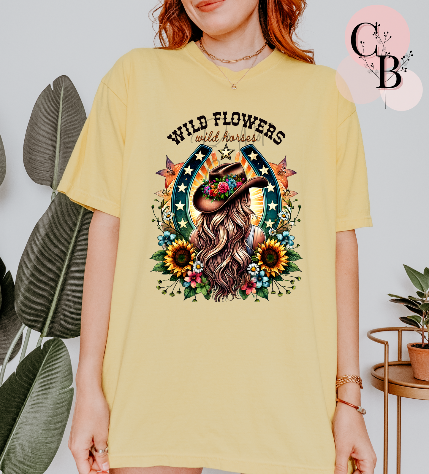 Creative Butterfly Wild Flowers art print featuring vibrant, colorful wildflower illustrations on high-quality paper.