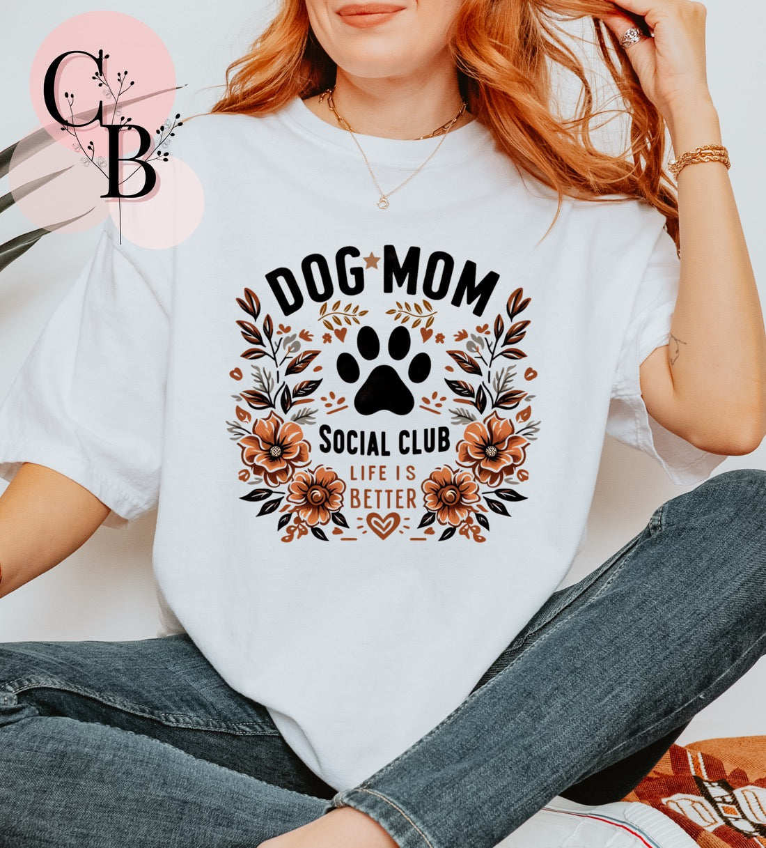 Dog Mom Social Club - Creative Butterfly