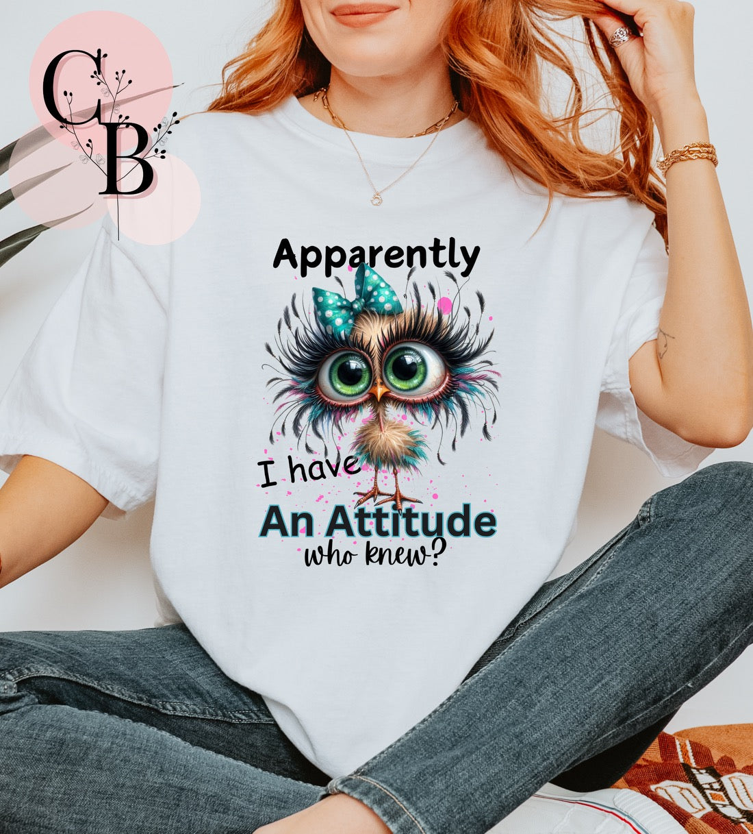 I have An Attitude - Creative Butterfly