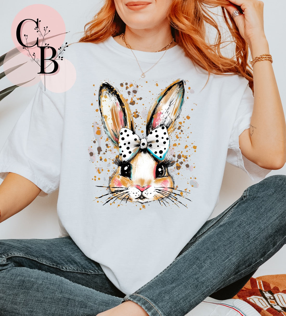 Polka dot Bunny - Creative Butterfly