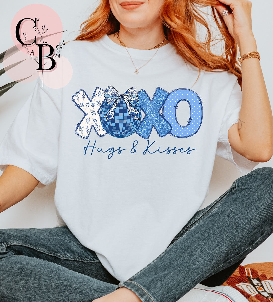XOXO Hugs & Kisses - Creative Butterfly