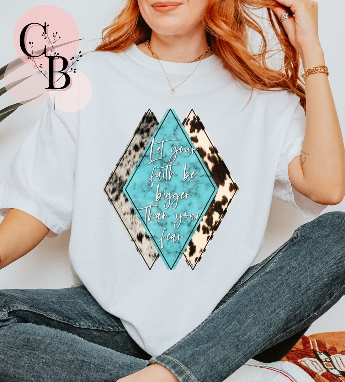 Faith Bigger Than Fear - Creative Butterfly