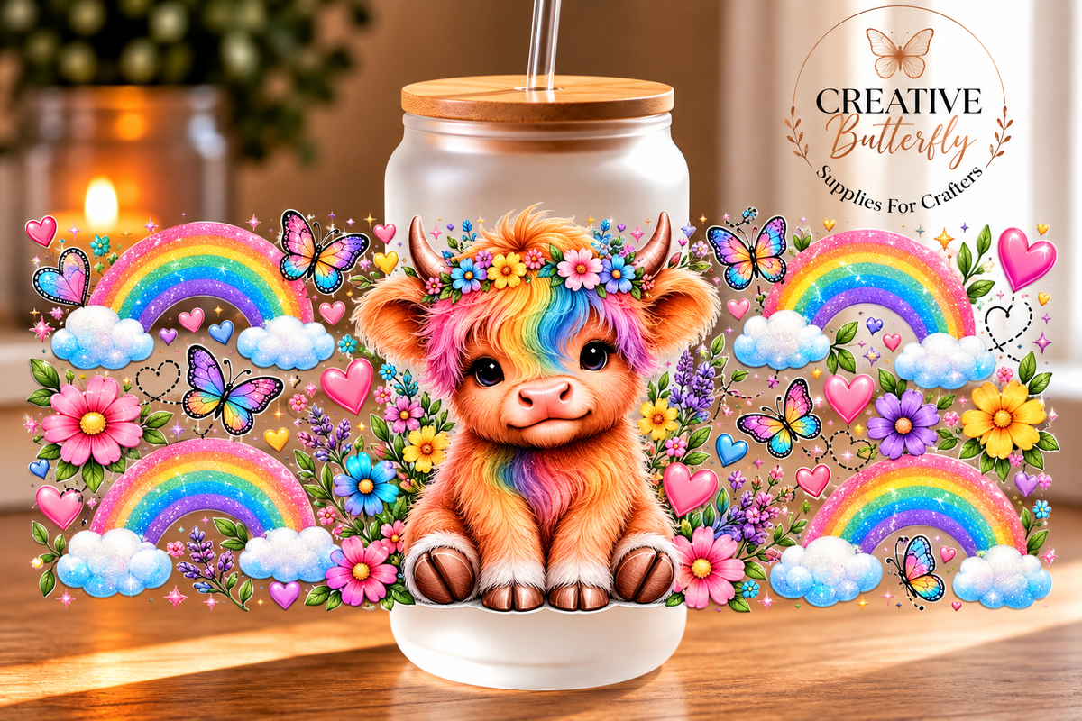 041W - Rainbow Cow