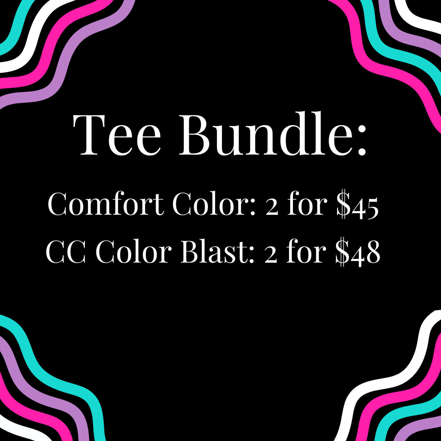 Tee Bundles