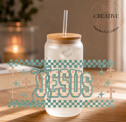 Creative Butterfly Jesus figurine, detailed religious sculpture with intricate craftsmanship, ideal for spiritual decor and collection.