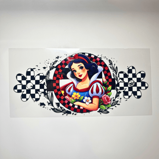 Snow White figurine by Creative Butterfly, featuring detailed painting and classic character design on a decorative display base.