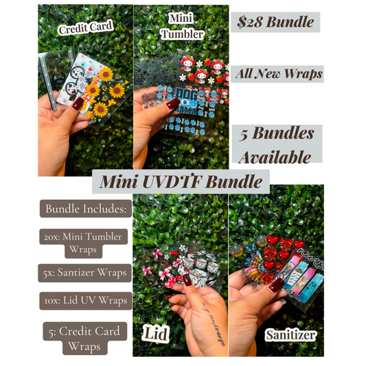 Mini UVDTF Bundle - Creative Butterfly