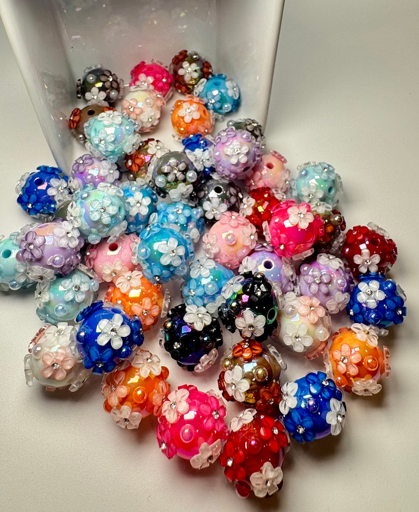 3D Flower Beads