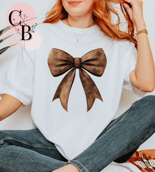 Leather Bow