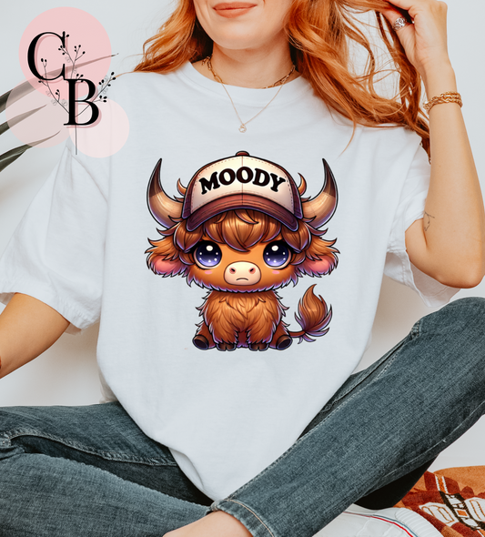 Boy Moody Cow