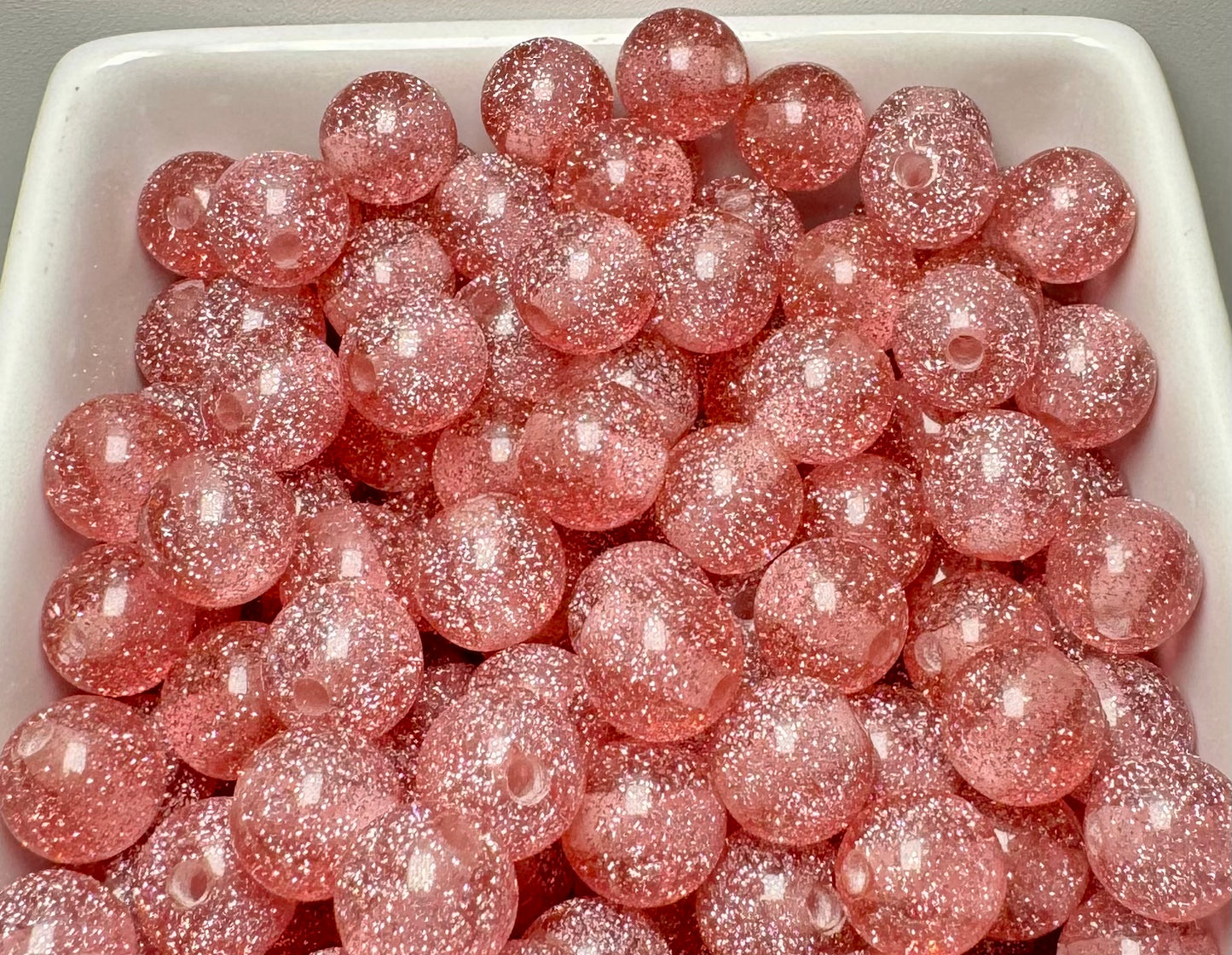 Rosé Sparkle - 10mm Beads