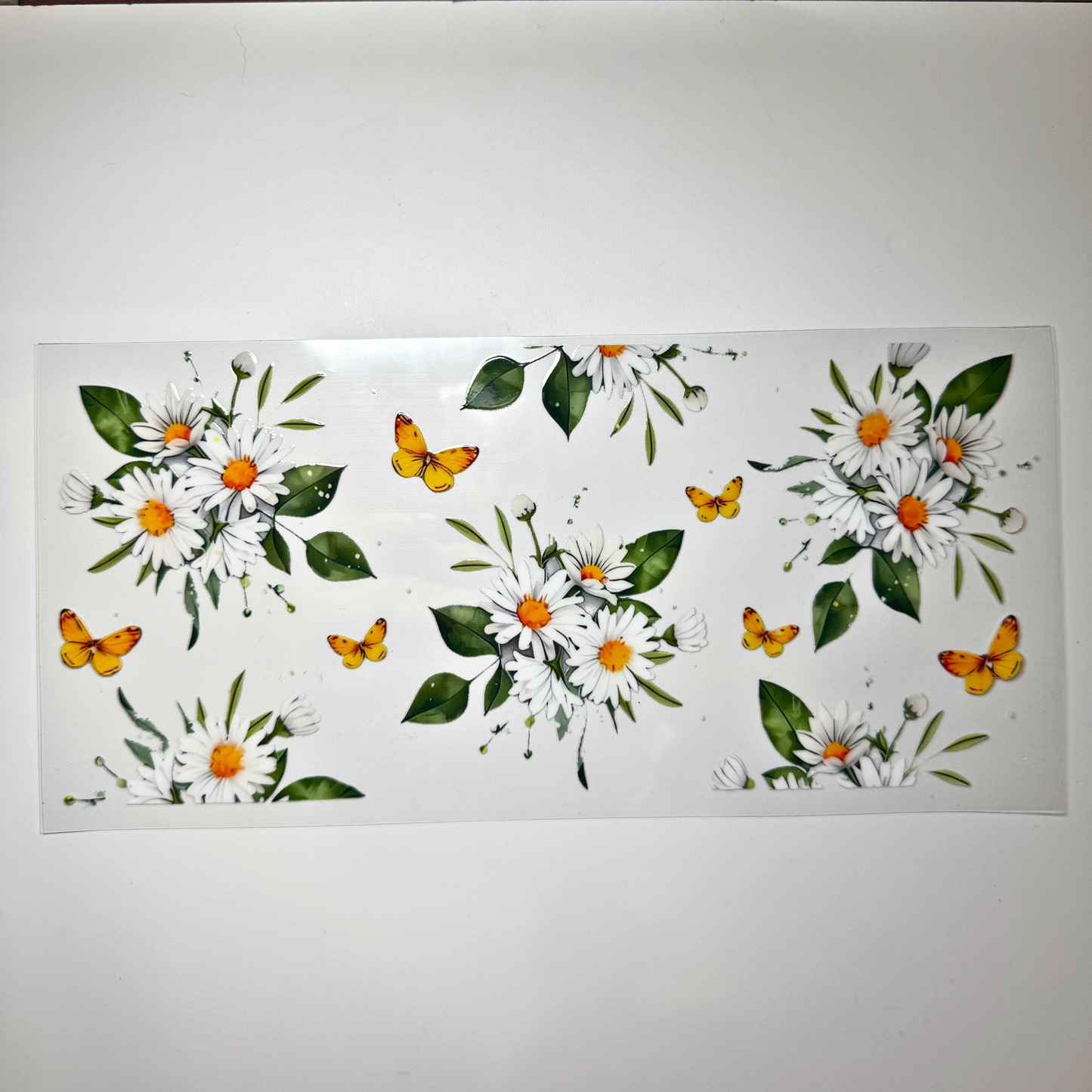 Creative Butterfly Daisy Bloom featuring vibrant daisy flower design, perfect for spring-inspired decor or accessories.
