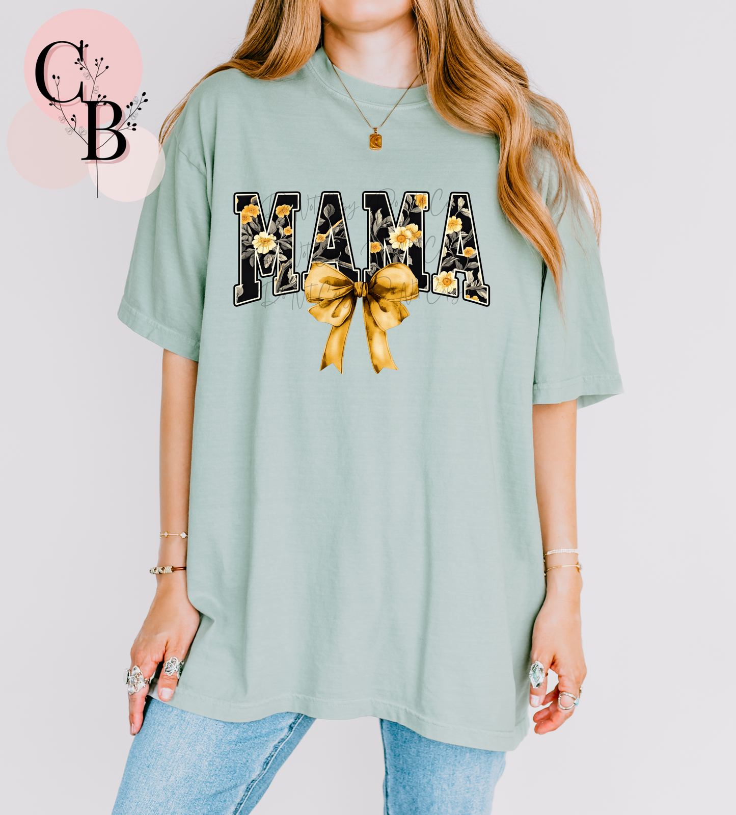 Mama Yellow Bow