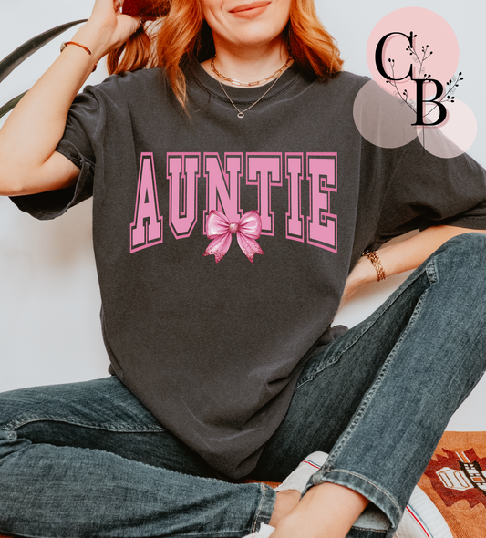 Auntie (Pink Bow)