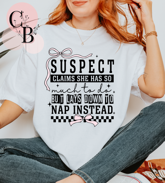 Suspect Claims Nap