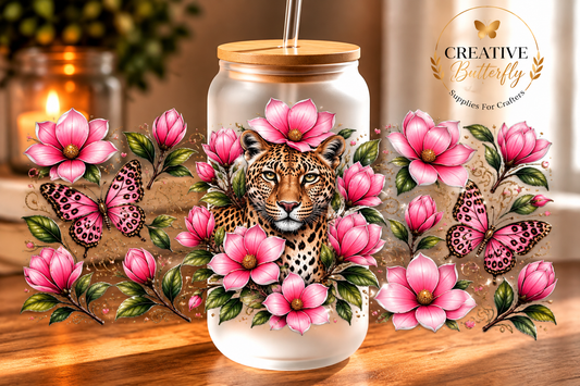 086W - Floral Cheetah