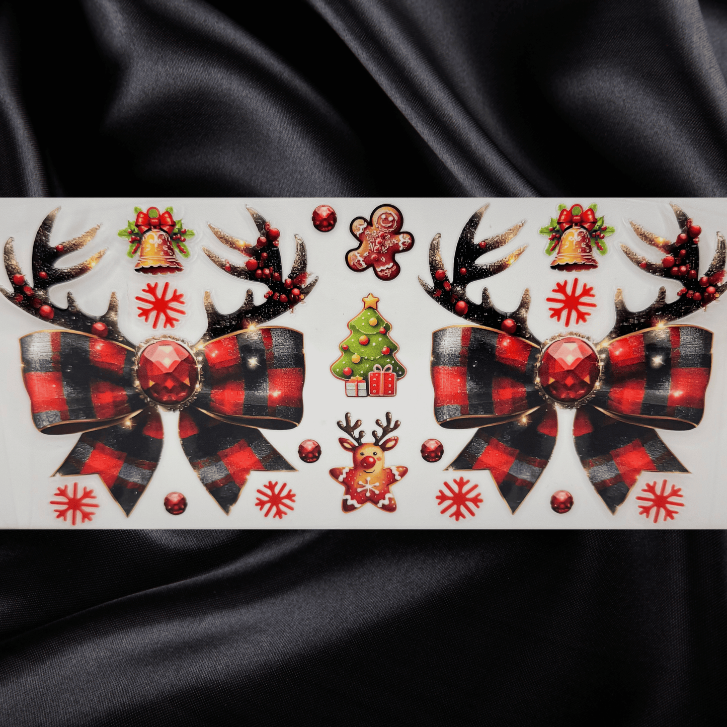 Plaid Reindeer Glam