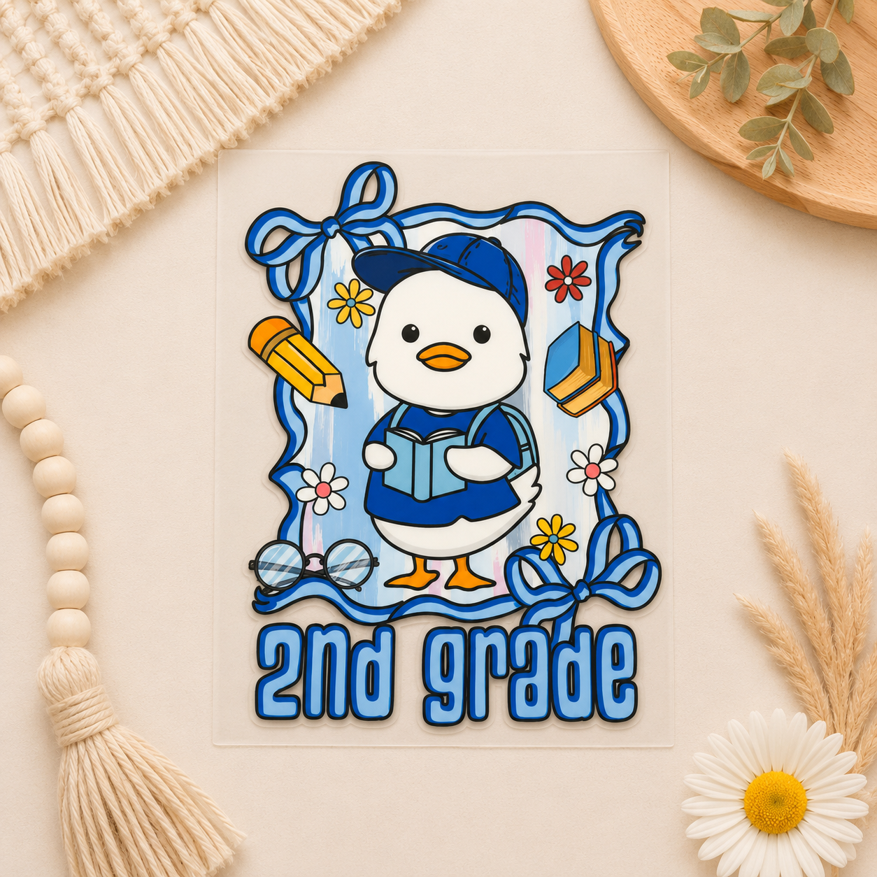 Blue Duck School Grade Kids DTF Transfers