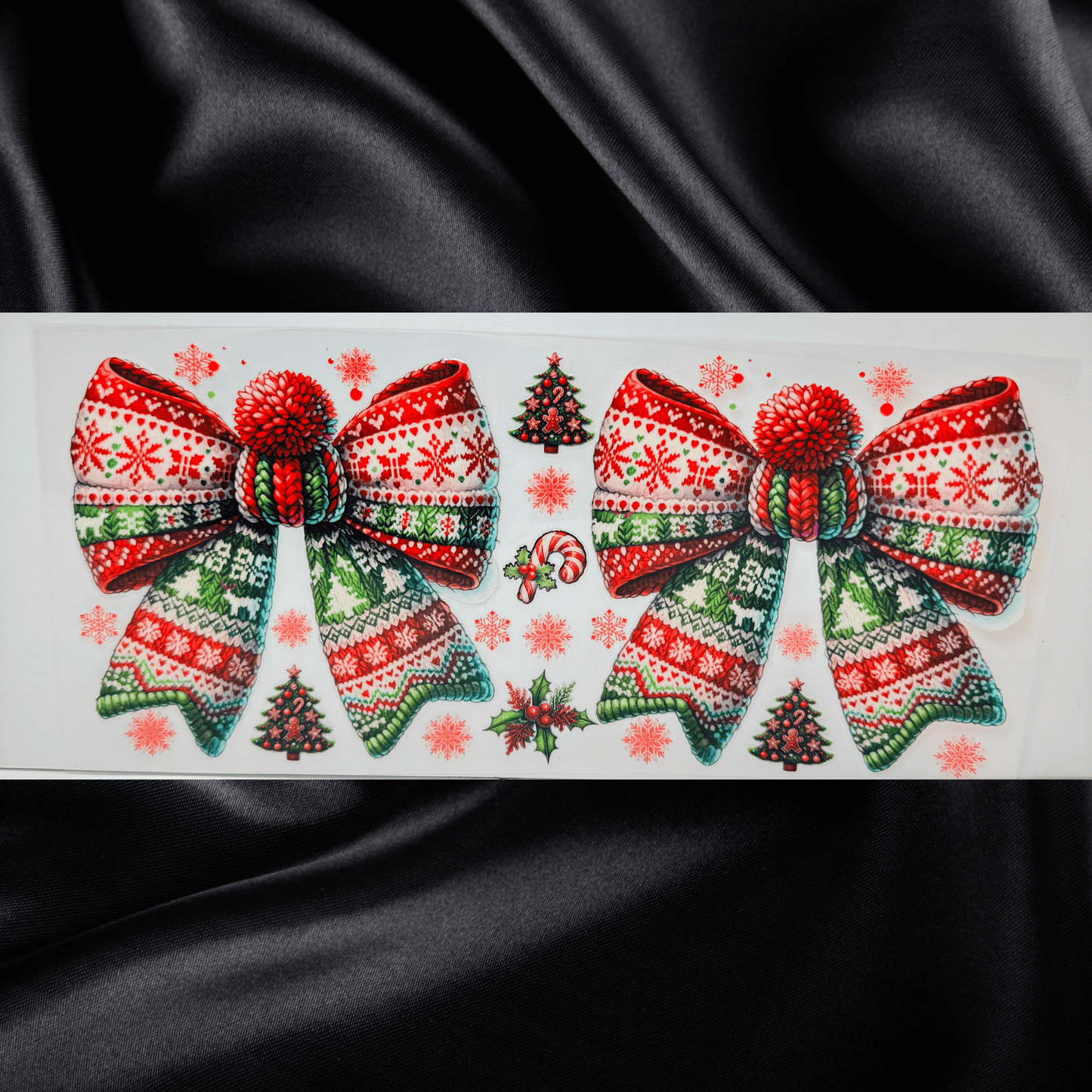 Holly Jolly Knit Bow