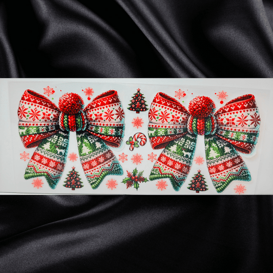 Holly Jolly Knit Bow