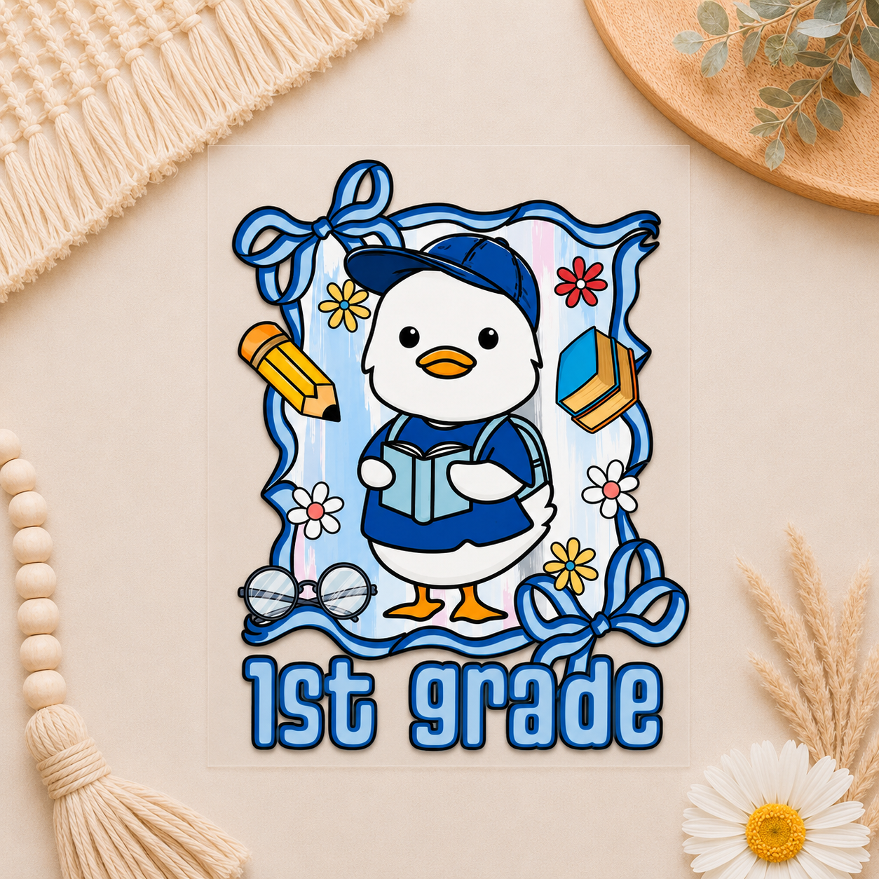Blue Duck School Grade Kids DTF Transfers
