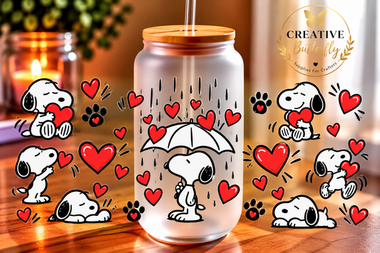 088W - White Dog Rain