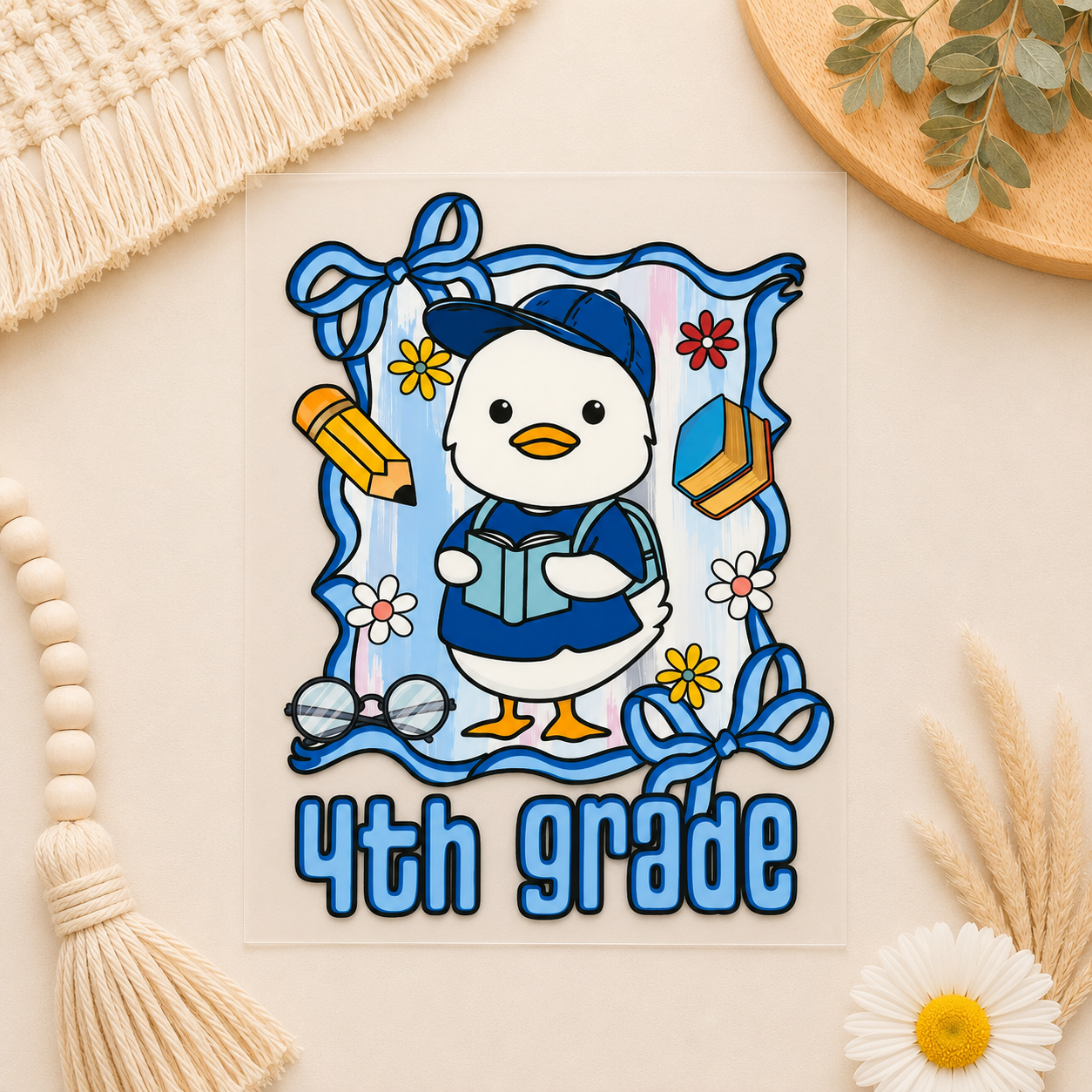 Blue Duck School Grade Kids DTF Transfers