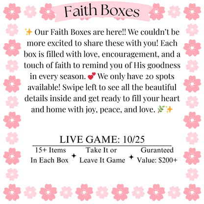 Faith Boxes