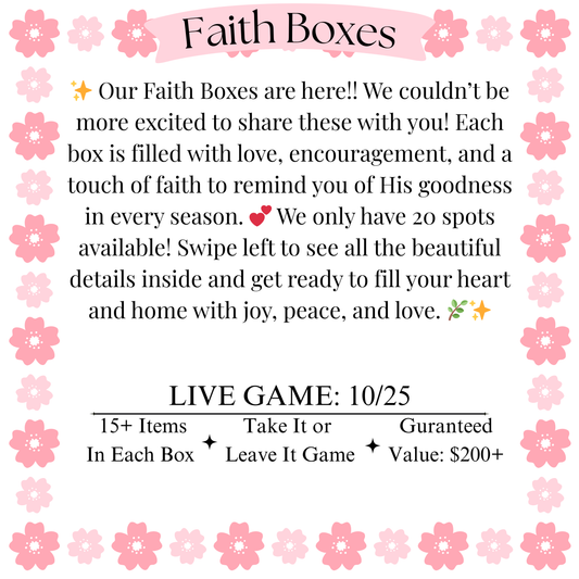 Faith Boxes