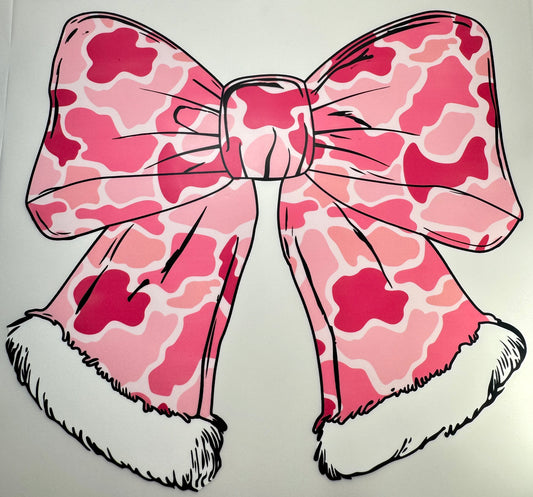 RTS Camo Christmas Bow